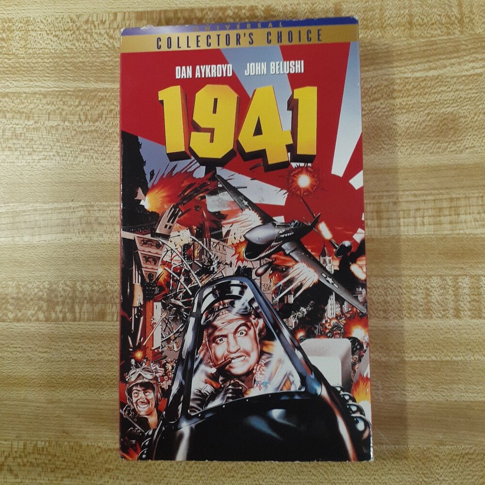 1941 (1979) VHS Steven Spielberg John Belushi Dan Aykroyd Slim Pickens Zemeckis